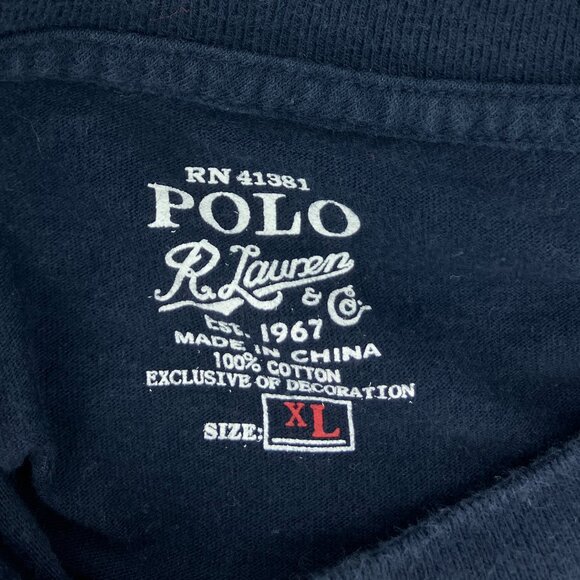 POLO RALPH LAUREN SMALL LOGO POCKET T-SHIRT - Picture 3 of 4